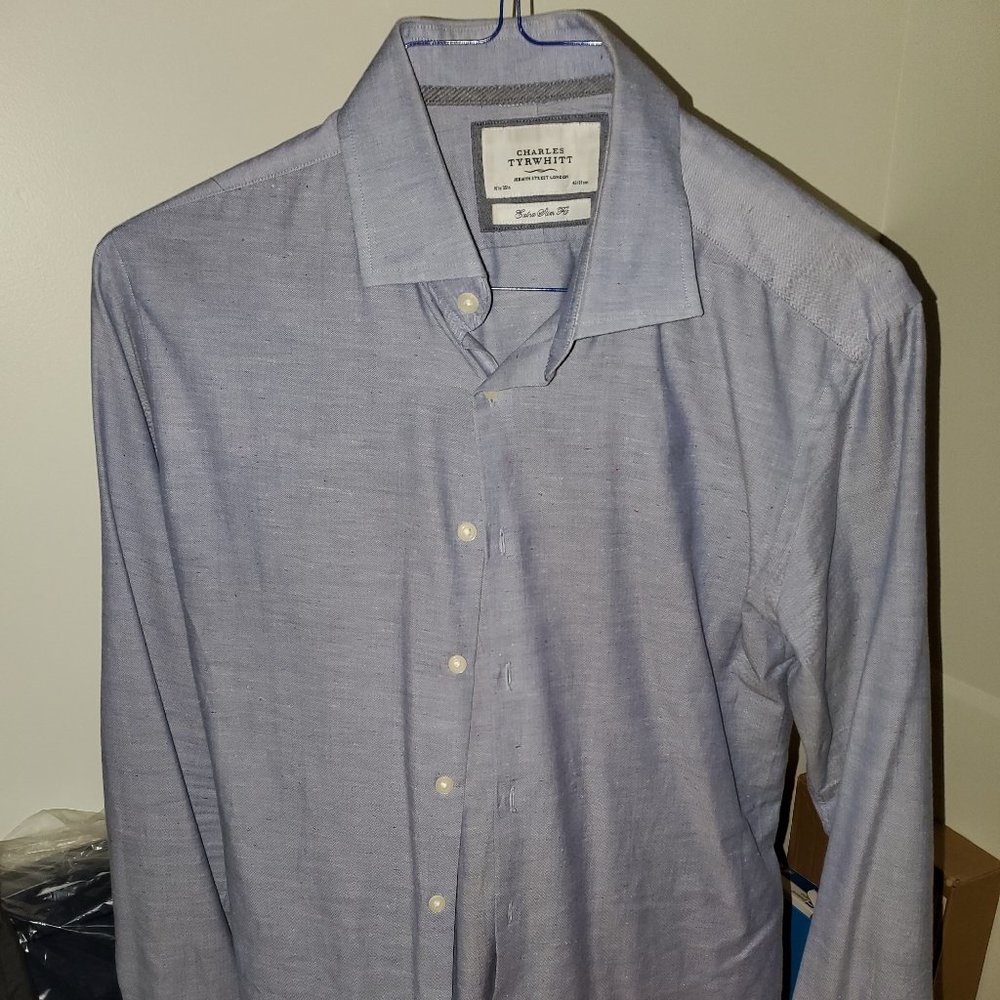 Charles Tyrwhitt Non-Iron Slim Fit Dress Shirt